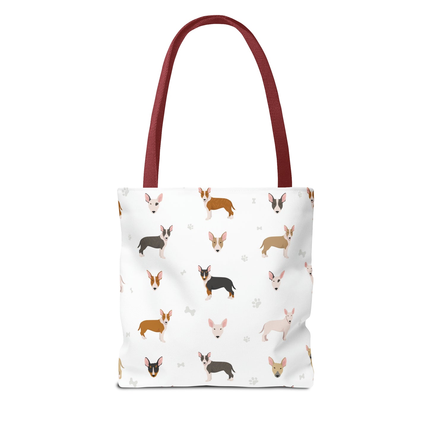 Bull Terrier Dog Tote Bag, Bull Terrier Dog Mom Gift