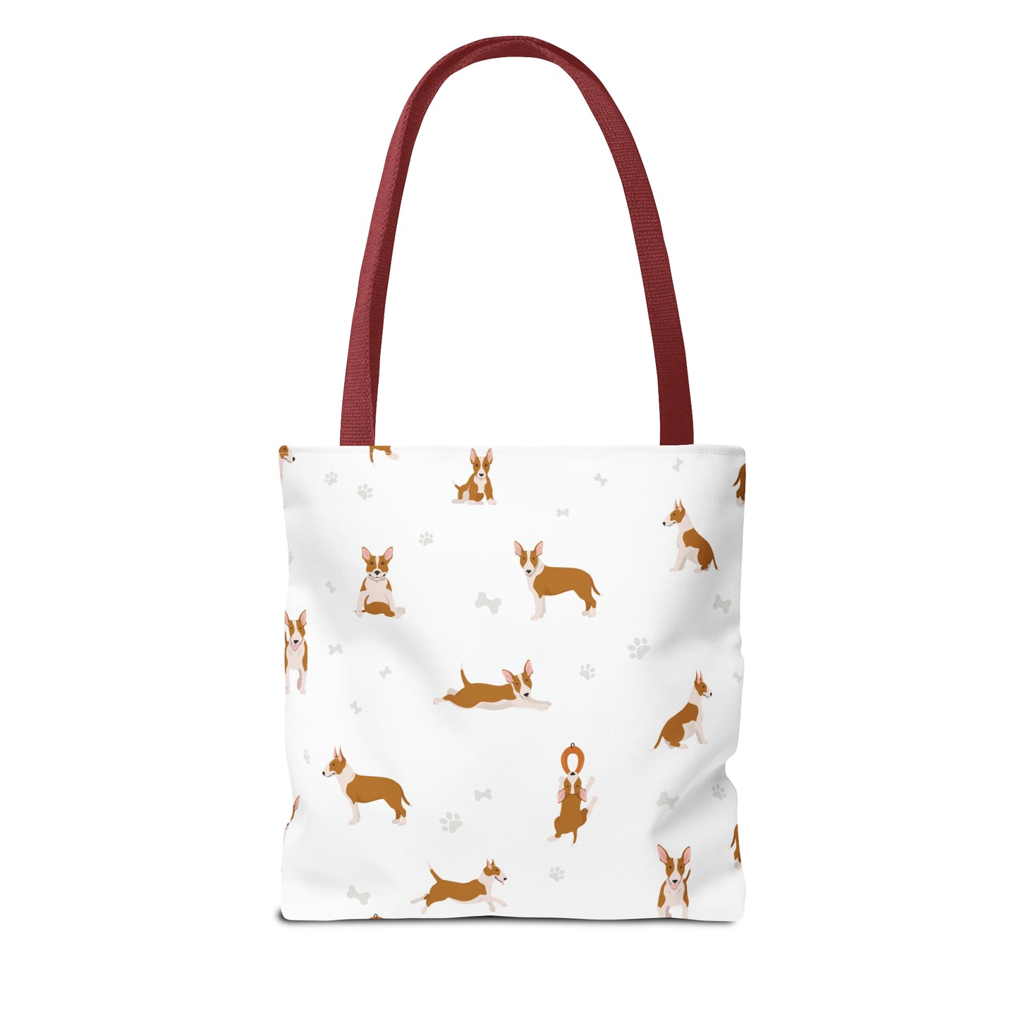 Bull Terrier Dog Tote Bag, Bull Terrier Dog Mom Gift