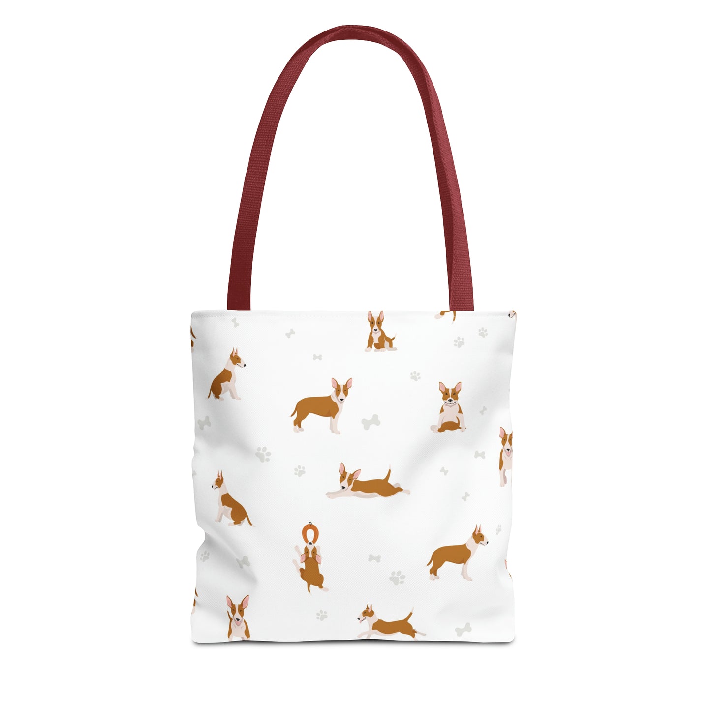 Bull Terrier Dog Tote Bag, Bull Terrier Dog Mom Gift