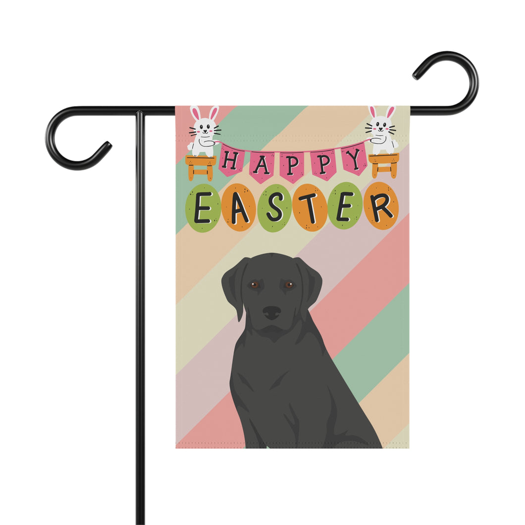 Labrador Retriever Dog Easter Garden Flag