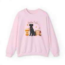 Load image into Gallery viewer, Schnauzer Dog Fall Halloween Unisex Heavy Blend Crewneck Sweatshirt
