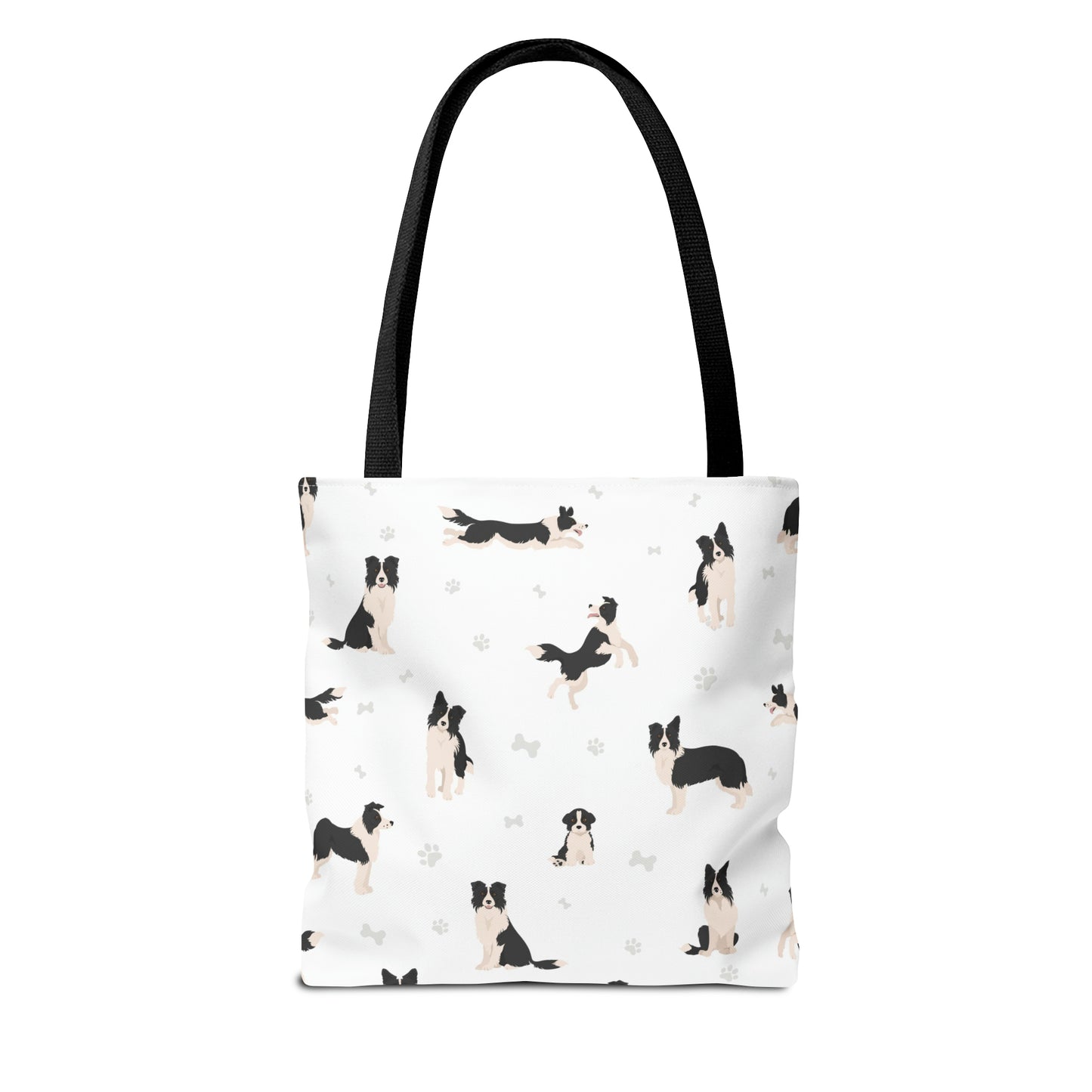 Border Collie Dog Tote Bag, Akita Dog Mom Gift