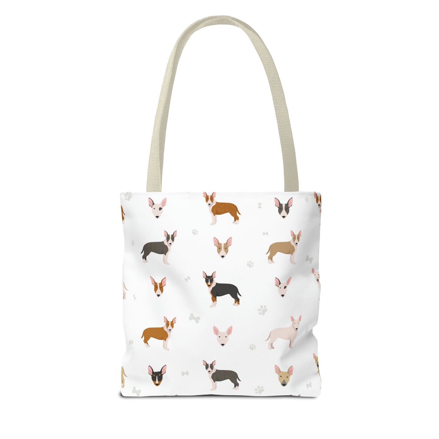 Bull Terrier Dog Tote Bag, Bull Terrier Dog Mom Gift