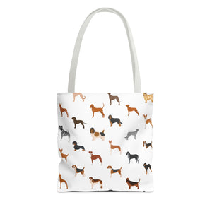 AKC Hound Dog Group Tote Bag, Dog Mom Gift