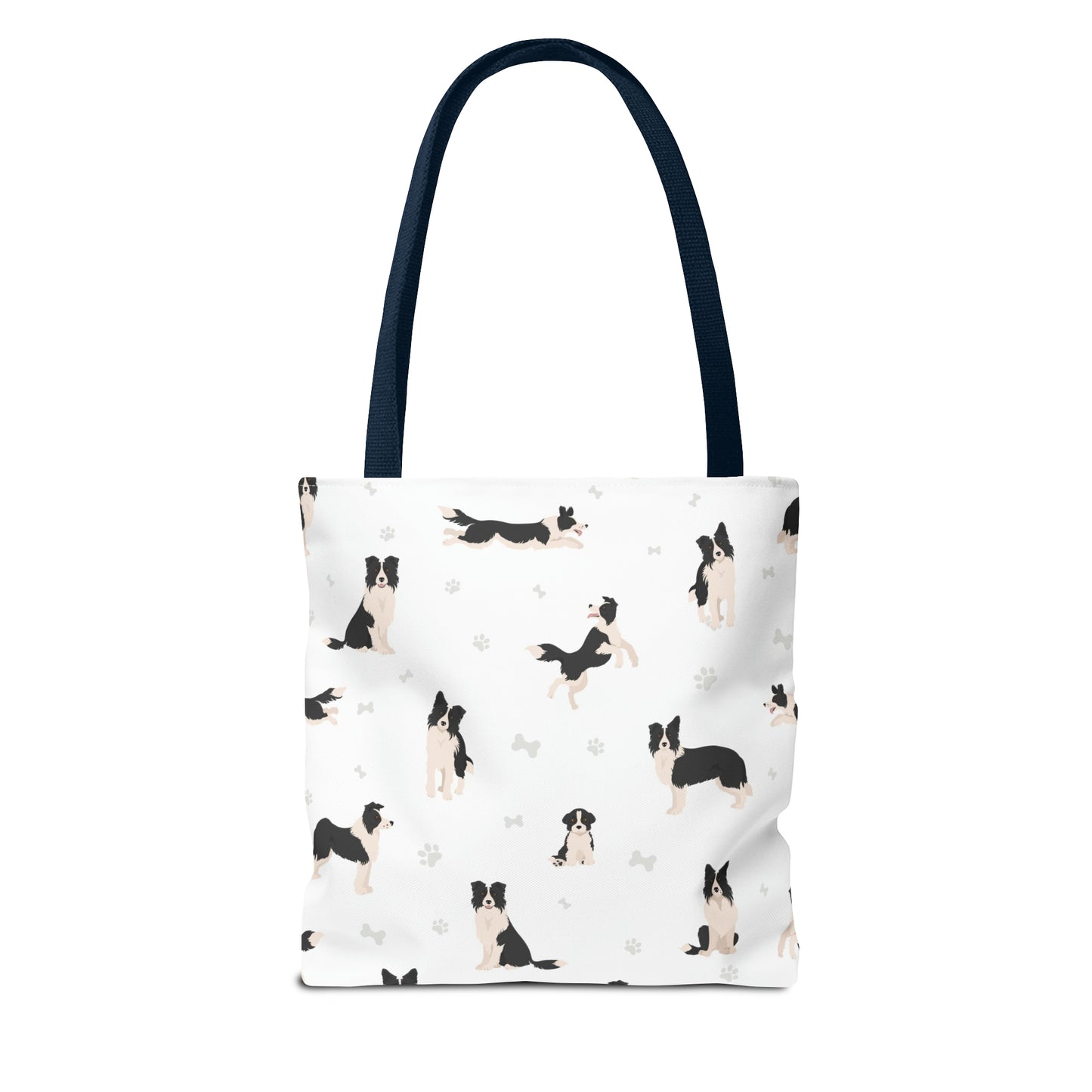 Border Collie Dog Tote Bag, Akita Dog Mom Gift