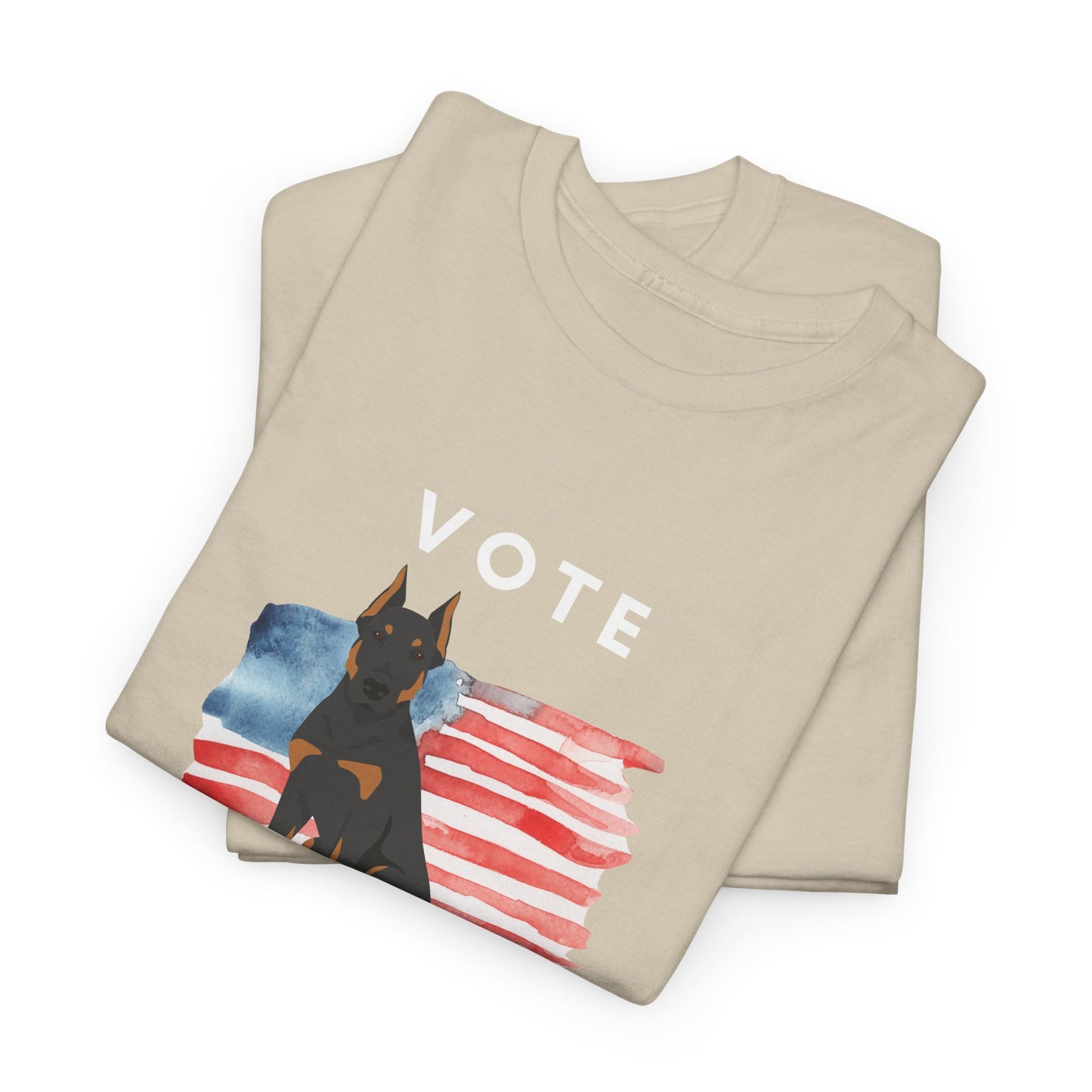 Beauceron Dog Vote 2024, Election Unisex Heavy Cotton Tee, Dog Mom Gift, AKC