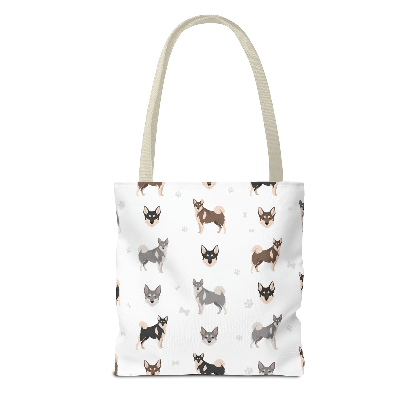 Swedish Elkhound Dog Tote Bag, Pyrenees Dog Mom Gift