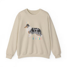 Load image into Gallery viewer, Rough Collie Dog Show Stopper Unisex Heavy Blend Crewneck Sweatshirt,Dog Mom Gift
