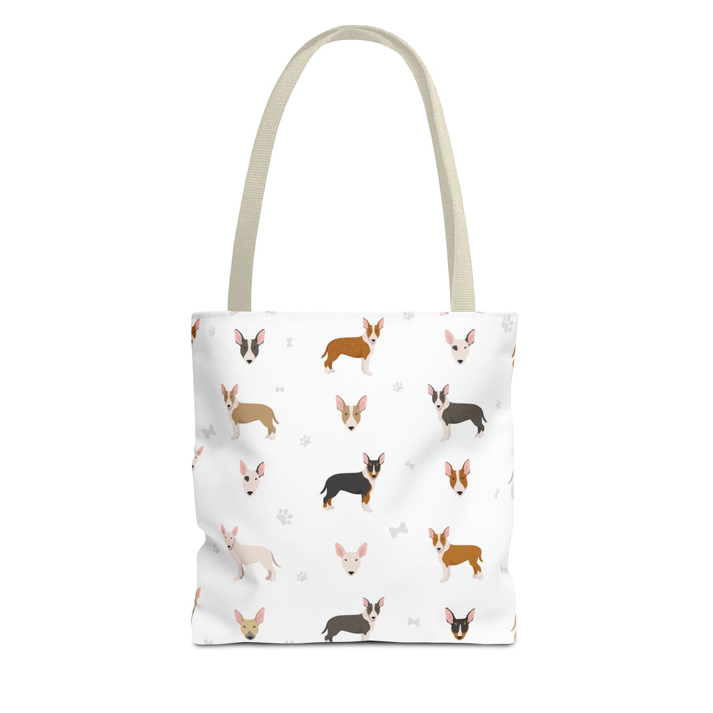 Bull Terrier Dog Tote Bag, Bull Terrier Dog Mom Gift