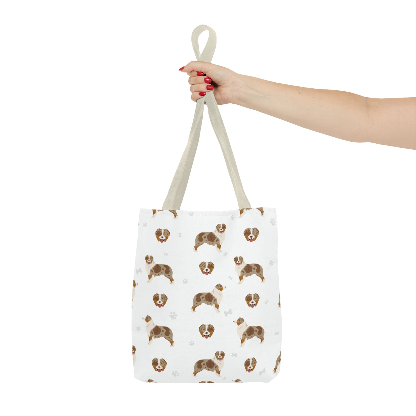 Australian Shepherd Dog Tote Bag, Aussie Dog Mom Gift