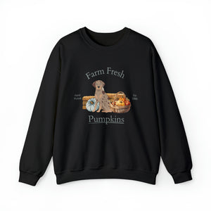 Catahoula Leopard Dog Fall Halloween Unisex Heavy Blend Crewneck Sweatshirt