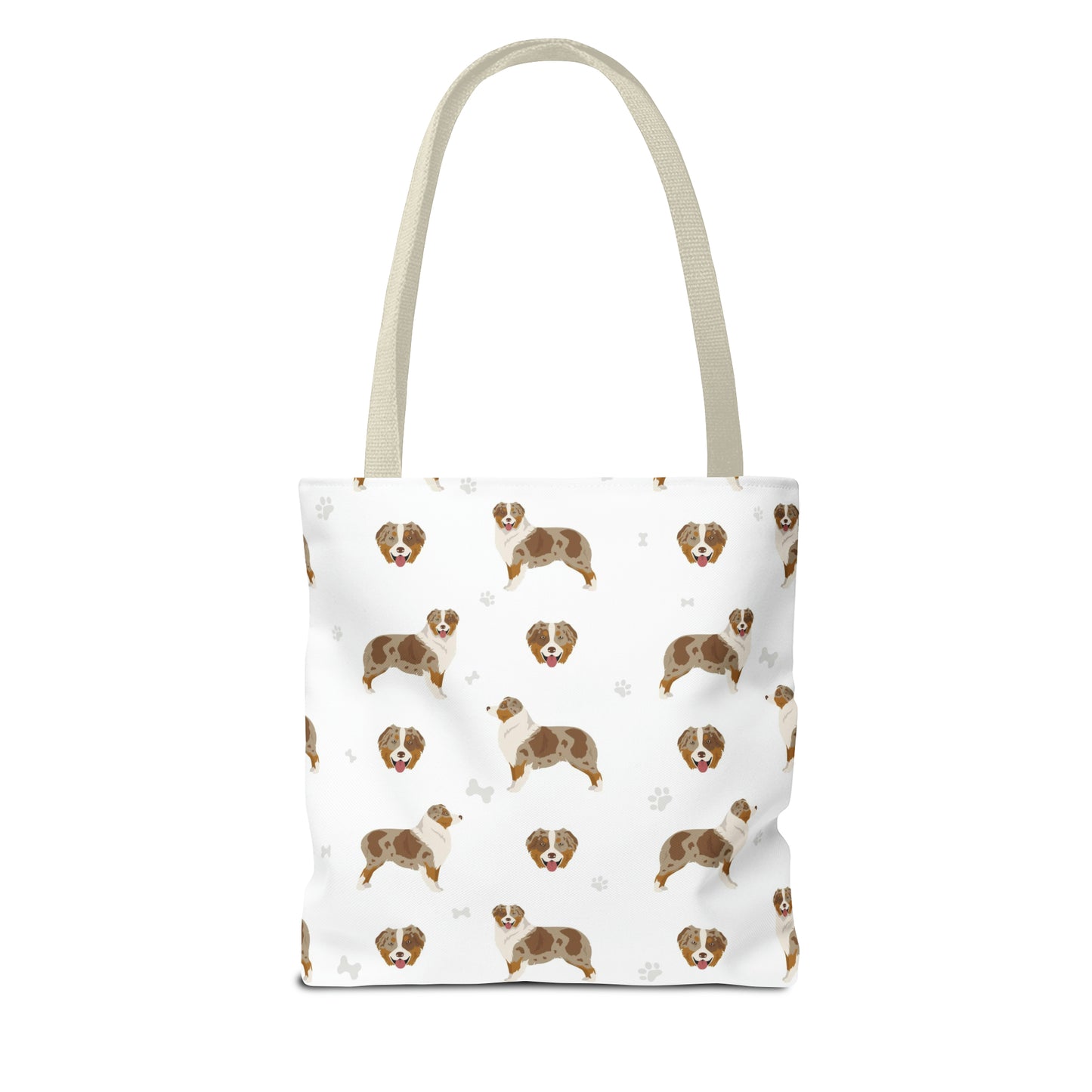 Australian Shepherd Dog Tote Bag, Aussie Dog Mom Gift