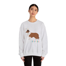 Load image into Gallery viewer, Collie Dog Show Stopper Unisex Heavy Blend Crewneck Sweatshirt,Dog Mom Gift
