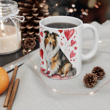 Load image into Gallery viewer, Collie Dog Ceramic Mug 11oz, Collie Mom, Collie Lover, Collie Gift
