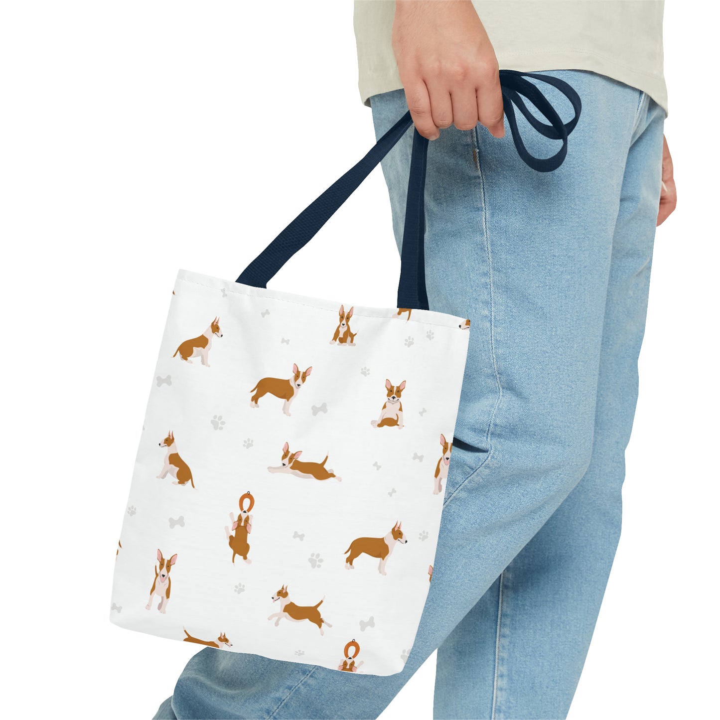 Bull Terrier Dog Tote Bag, Bull Terrier Dog Mom Gift