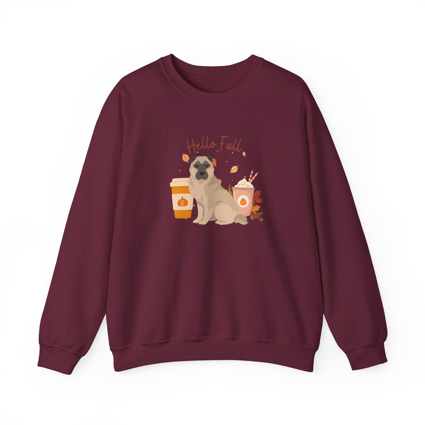 Gampr Dog Fall Unisex Heavy Blend Crewneck Sweatshirt