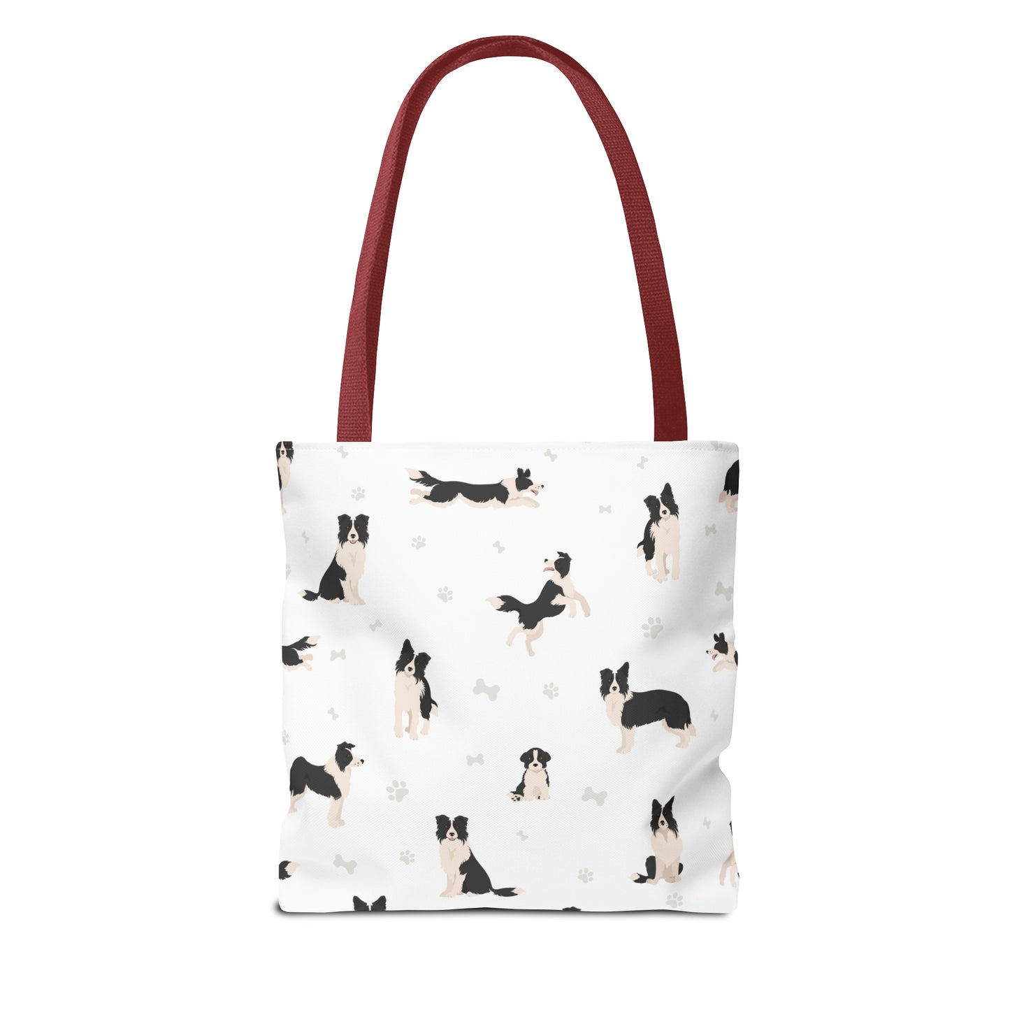 Border Collie Dog Tote Bag, Akita Dog Mom Gift