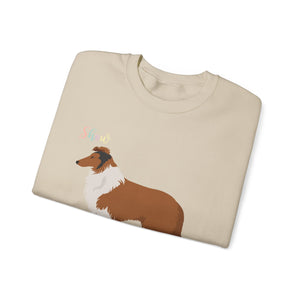 Collie Dog Show Stopper Unisex Heavy Blend Crewneck Sweatshirt,Dog Mom Gift