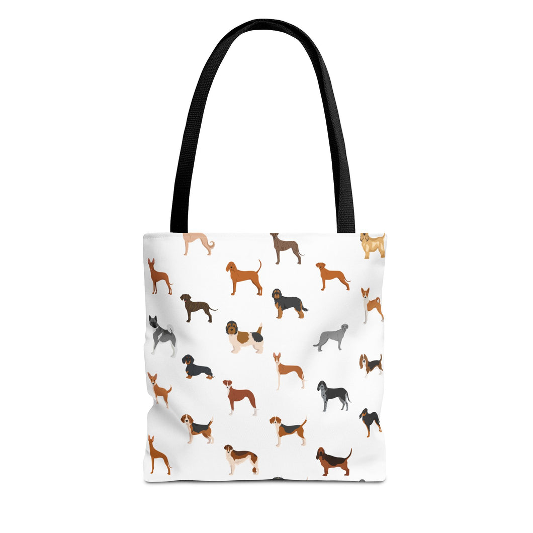 AKC Hound Dog Group Tote Bag, Dog Mom Gift