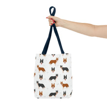 Load image into Gallery viewer, Welsh Sheepdog Dog Tote Bag, Sheepdog Dog Mom Gift
