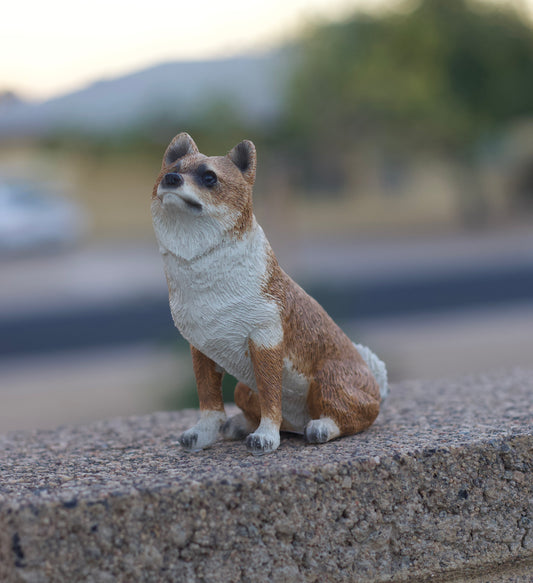 Shiba Inu Dog Figurine