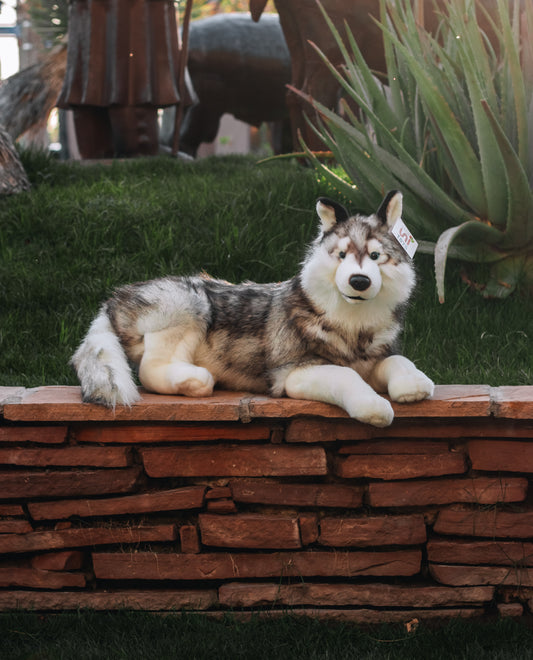 Uni Toys Husky Dog Plush 71cm