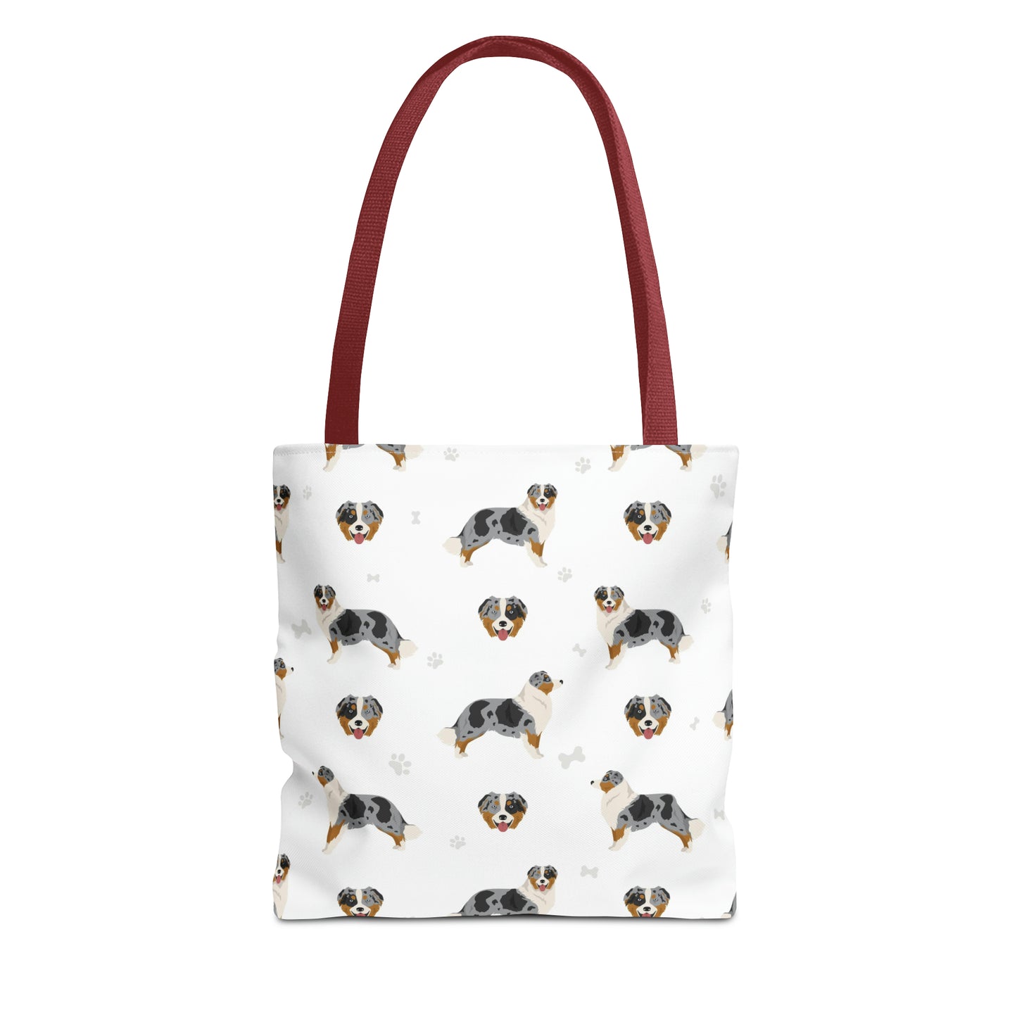 Australian Shepherd Dog Tote Bag, Aussie Dog Mom Gift