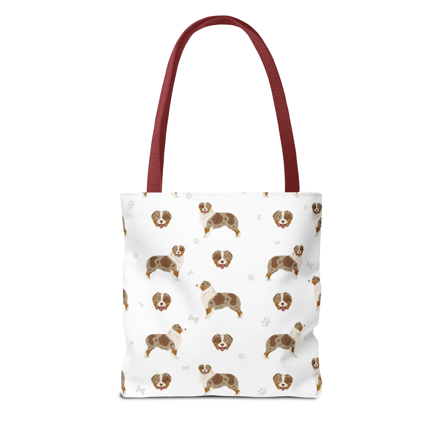 Australian Shepherd Dog Tote Bag, Aussie Dog Mom Gift