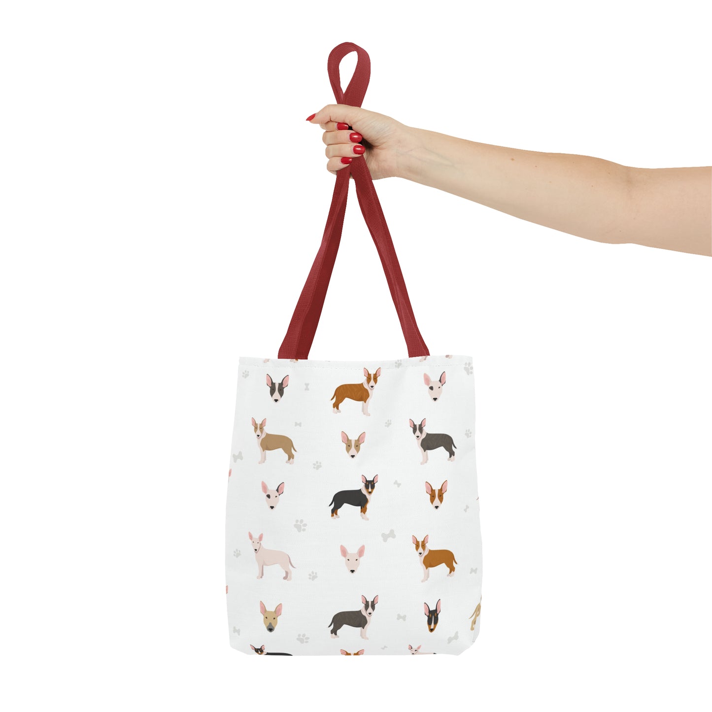 Bull Terrier Dog Tote Bag, Bull Terrier Dog Mom Gift