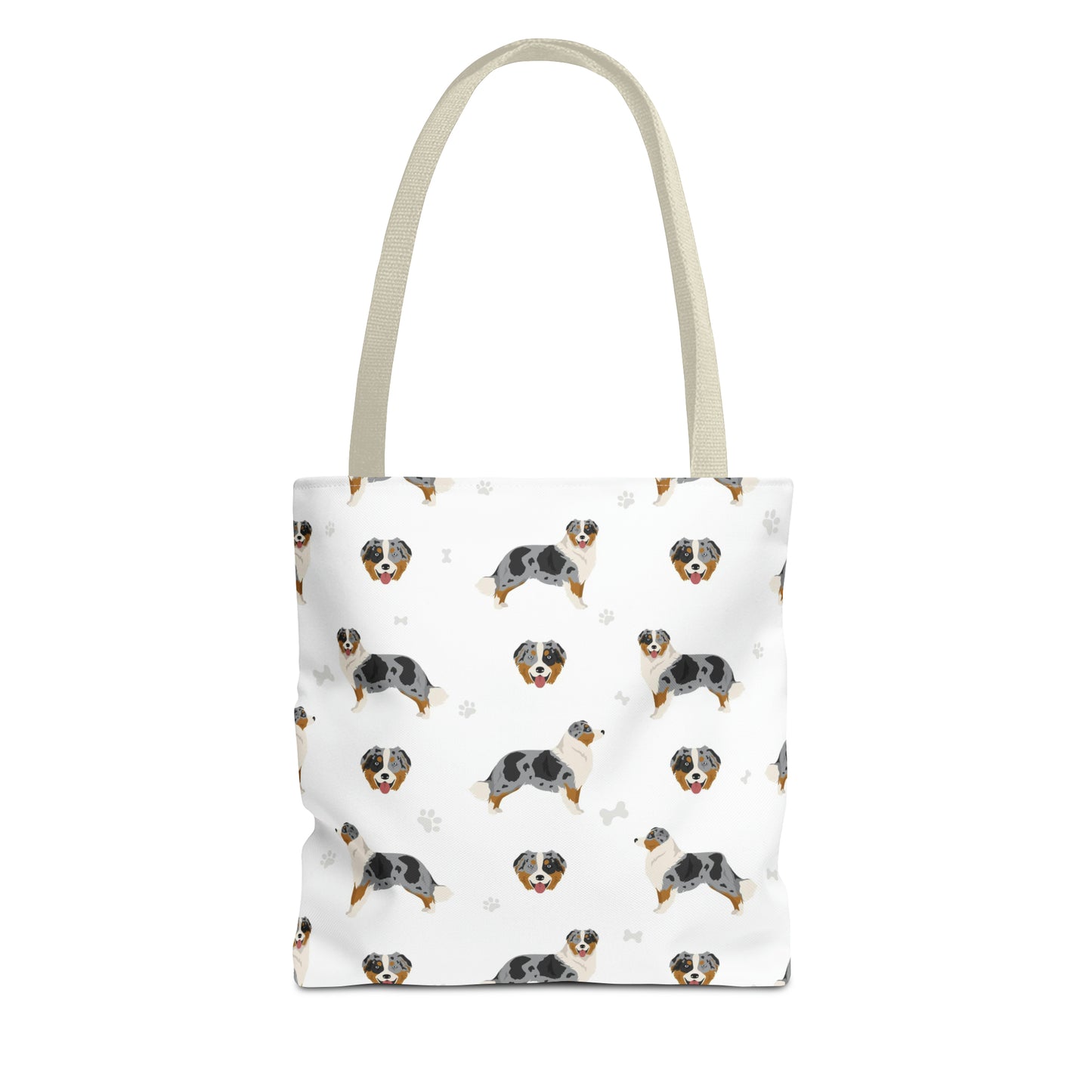 Australian Shepherd Dog Tote Bag, Aussie Dog Mom Gift