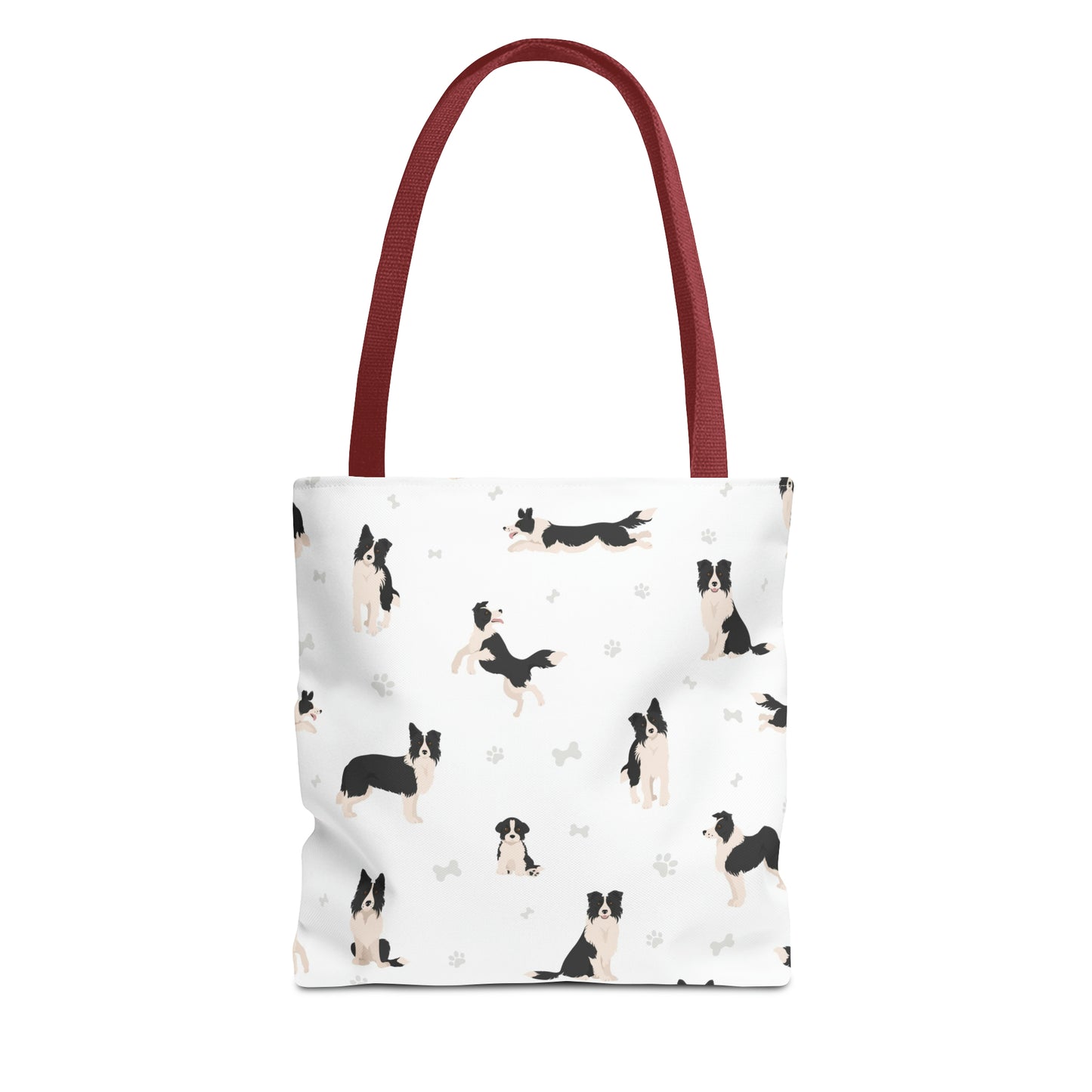 Border Collie Dog Tote Bag, Akita Dog Mom Gift