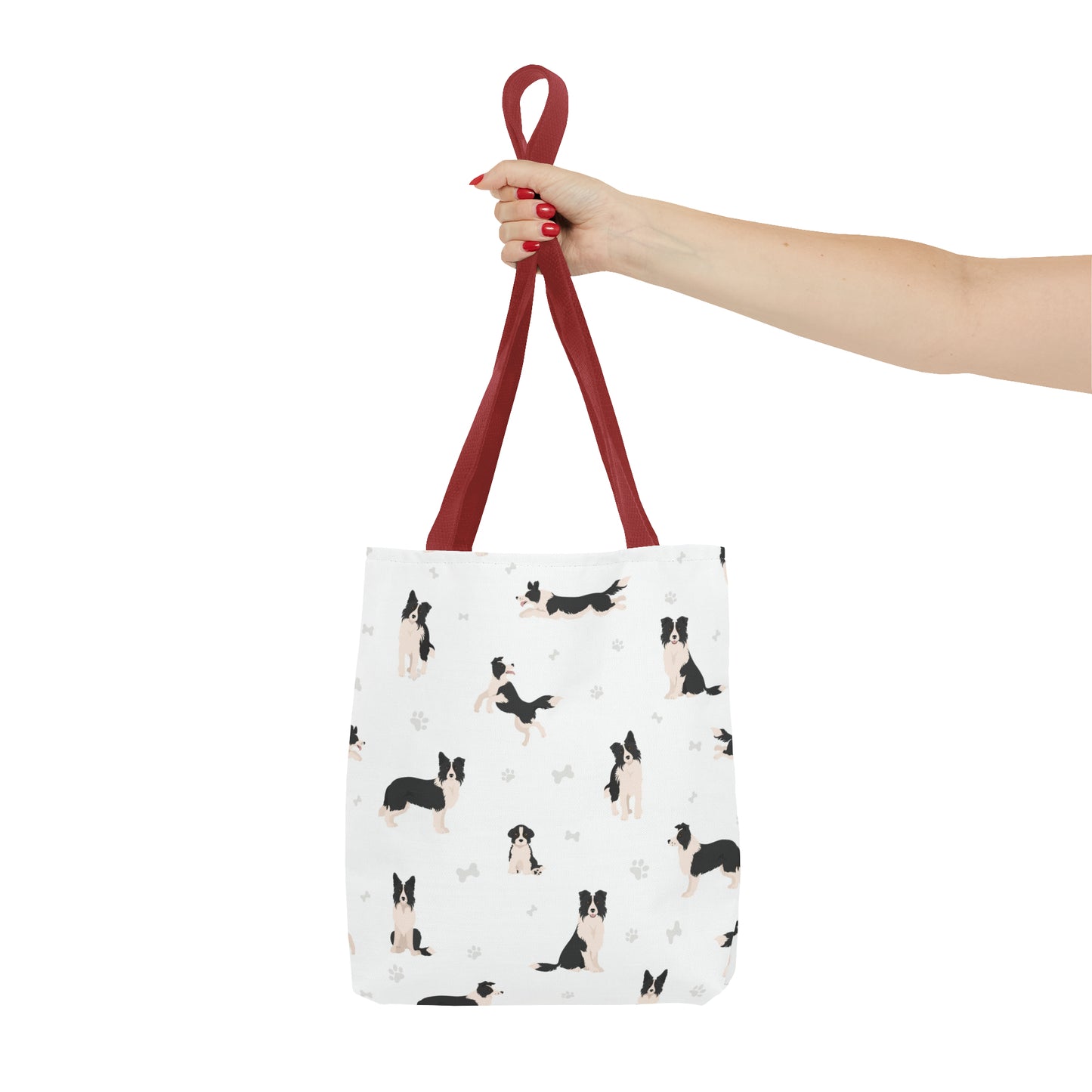 Border Collie Dog Tote Bag, Akita Dog Mom Gift