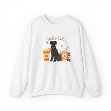 Load image into Gallery viewer, Schnauzer Dog Fall Halloween Unisex Heavy Blend Crewneck Sweatshirt
