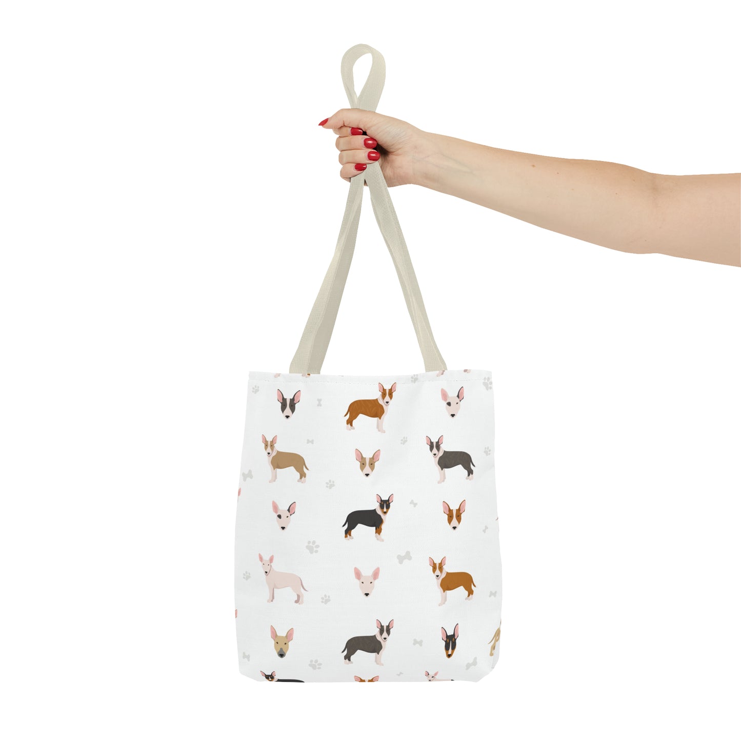 Bull Terrier Dog Tote Bag, Bull Terrier Dog Mom Gift