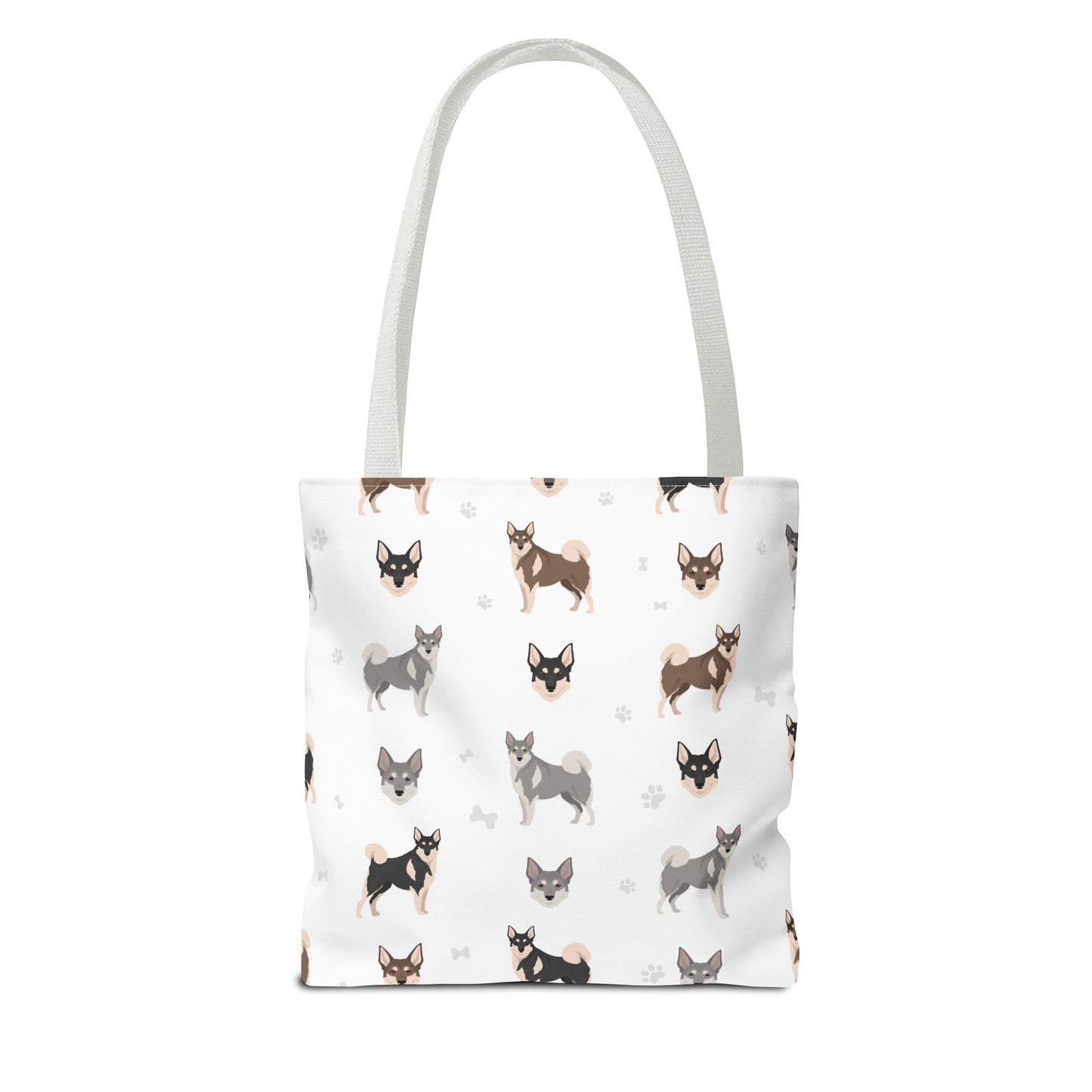 Swedish Elkhound Dog Tote Bag, Pyrenees Dog Mom Gift