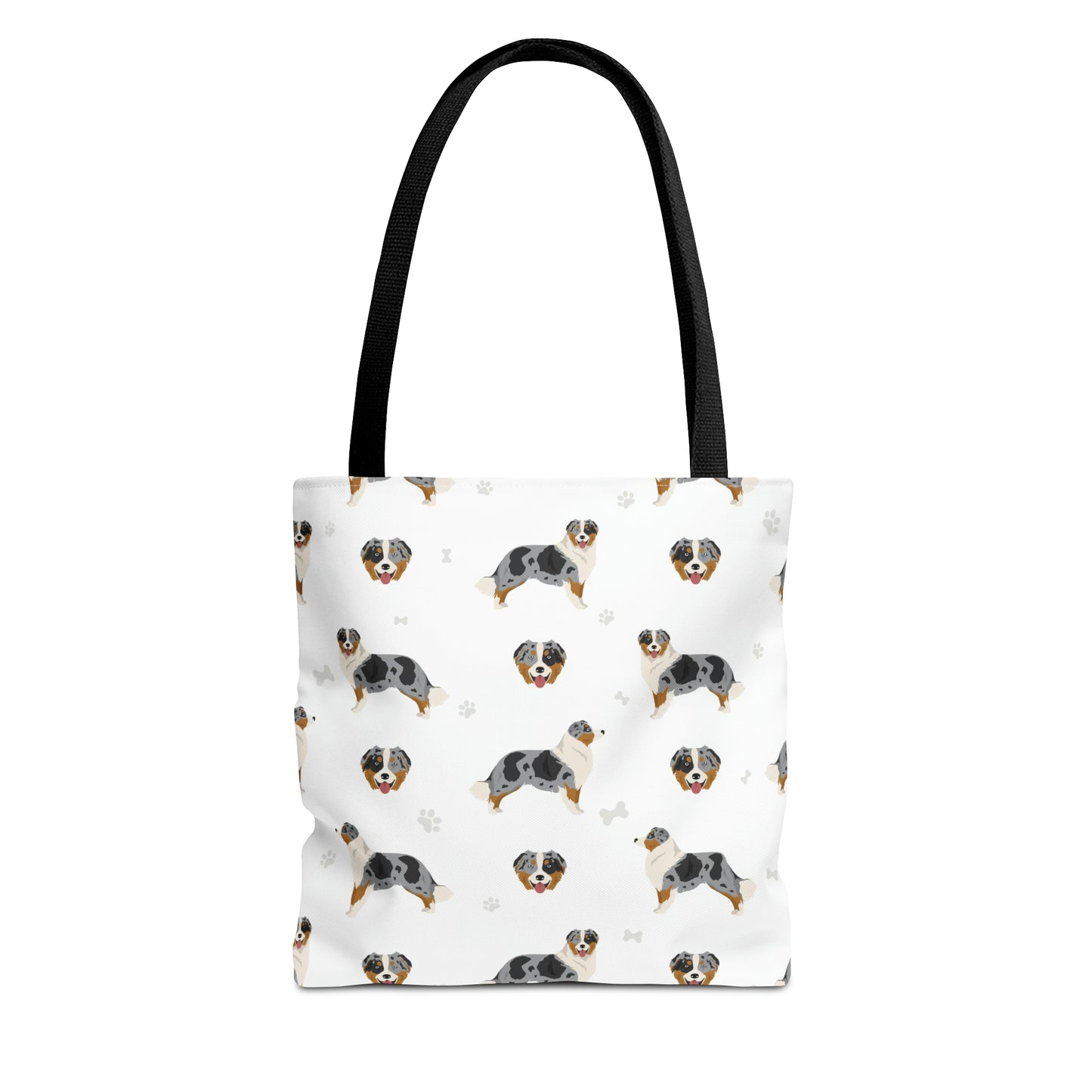 Australian Shepherd Dog Tote Bag, Aussie Dog Mom Gift