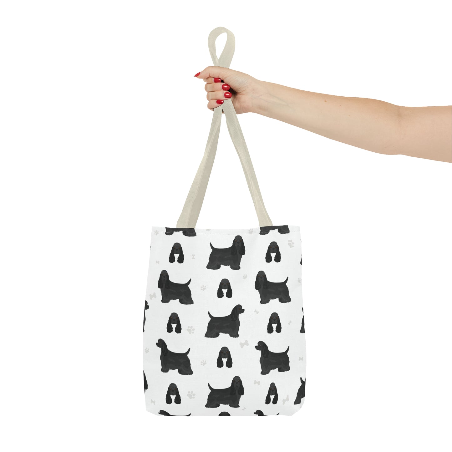 American Cocker Spaniel Dog Tote Bag, Cocker Spaniel Dog Mom Gift