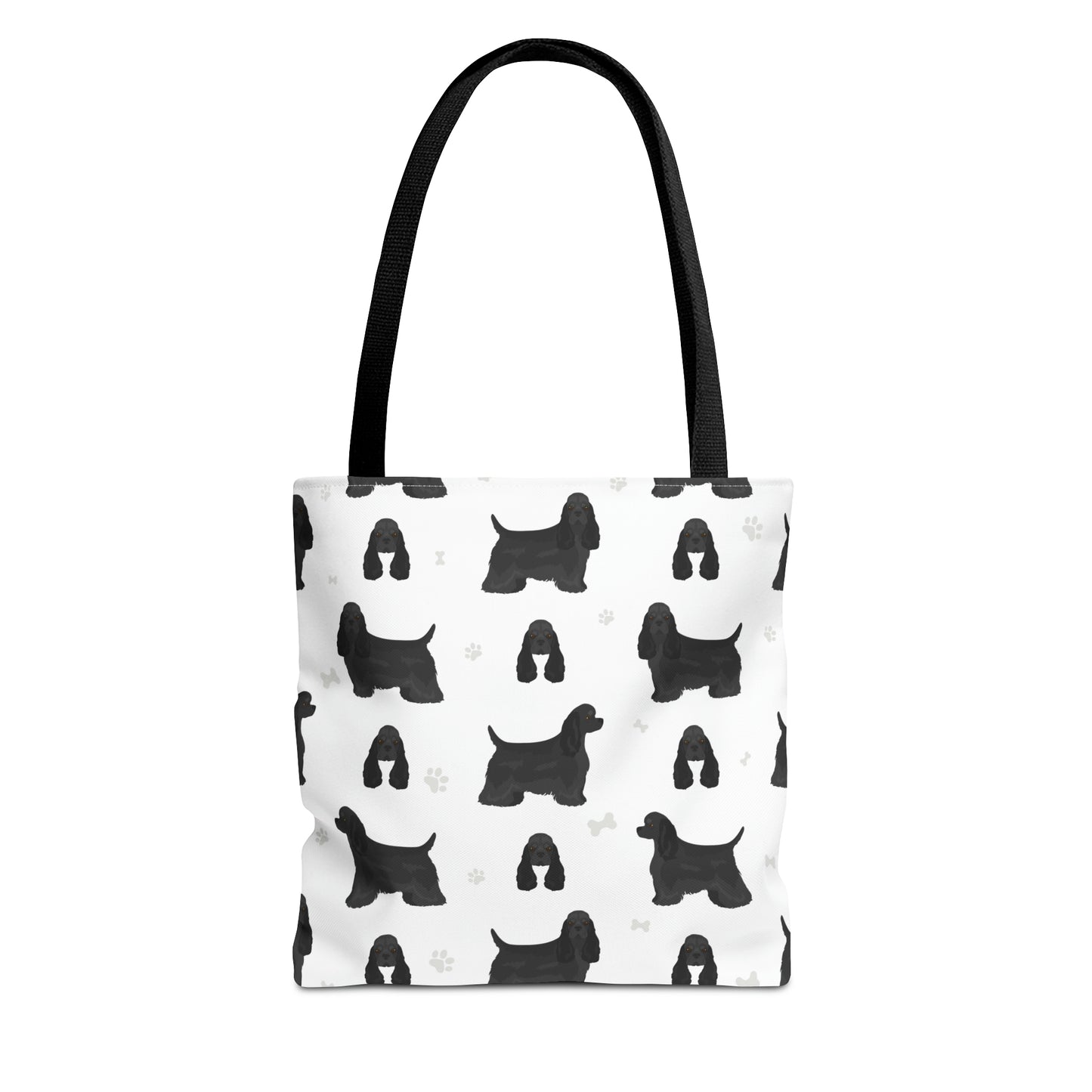 American Cocker Spaniel Dog Tote Bag, Cocker Spaniel Dog Mom Gift