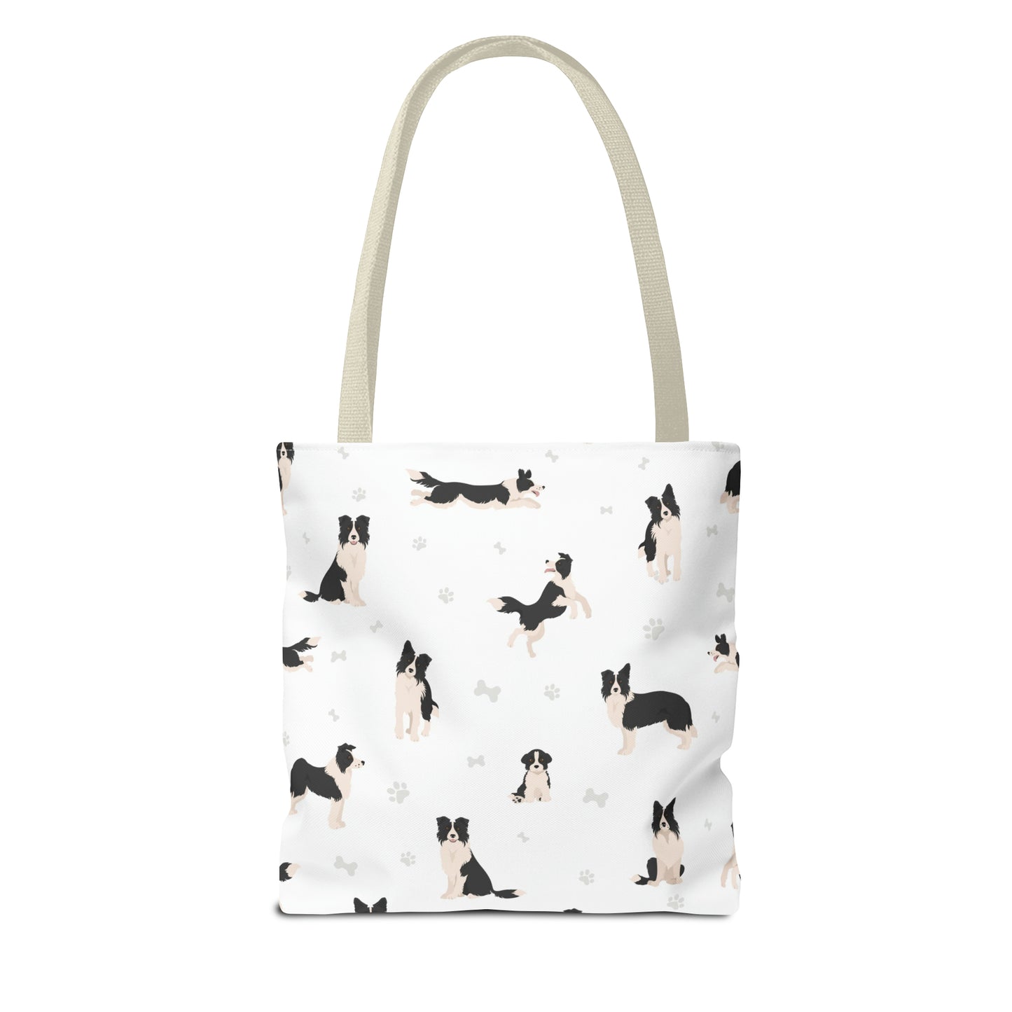 Border Collie Dog Tote Bag, Akita Dog Mom Gift