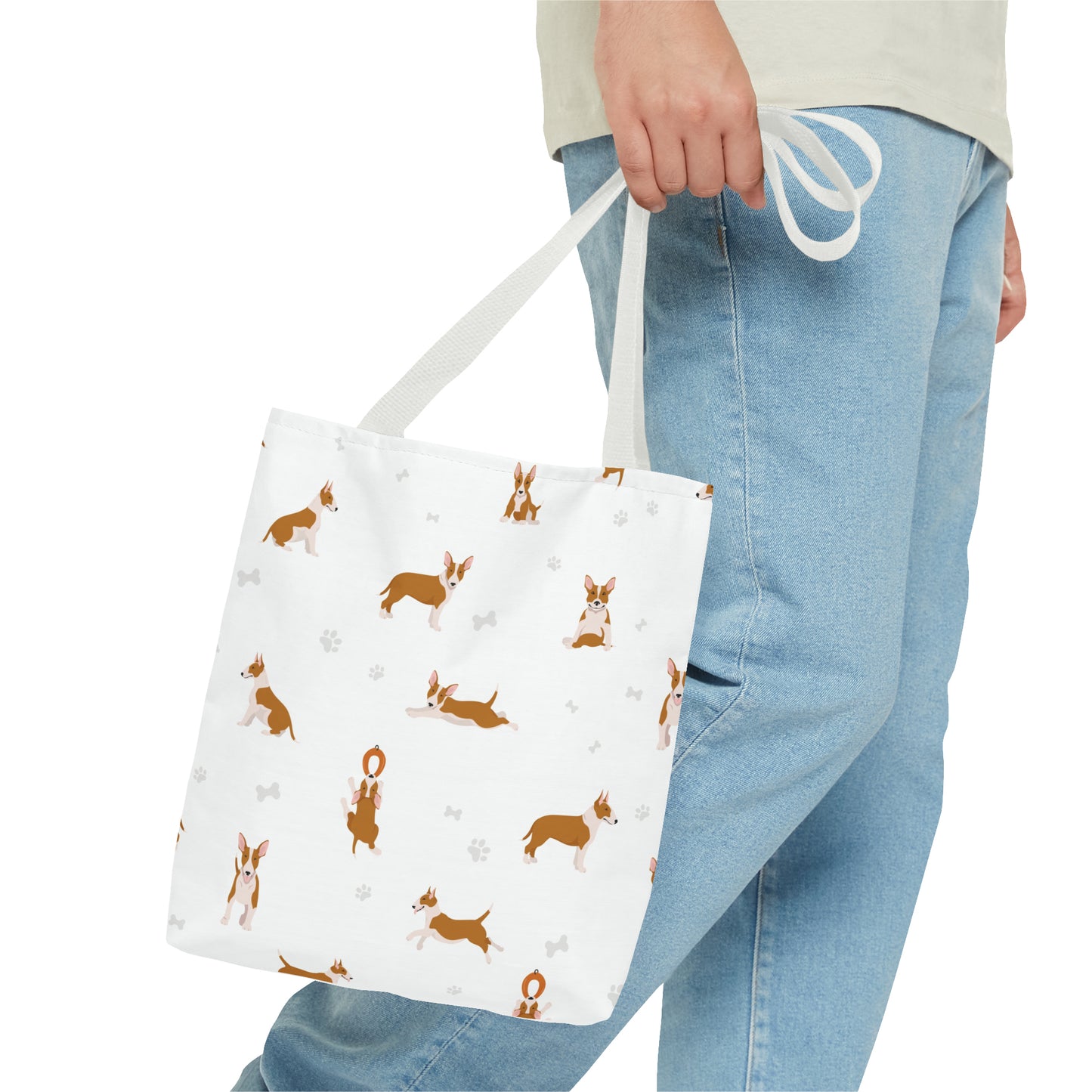 Bull Terrier Dog Tote Bag, Bull Terrier Dog Mom Gift