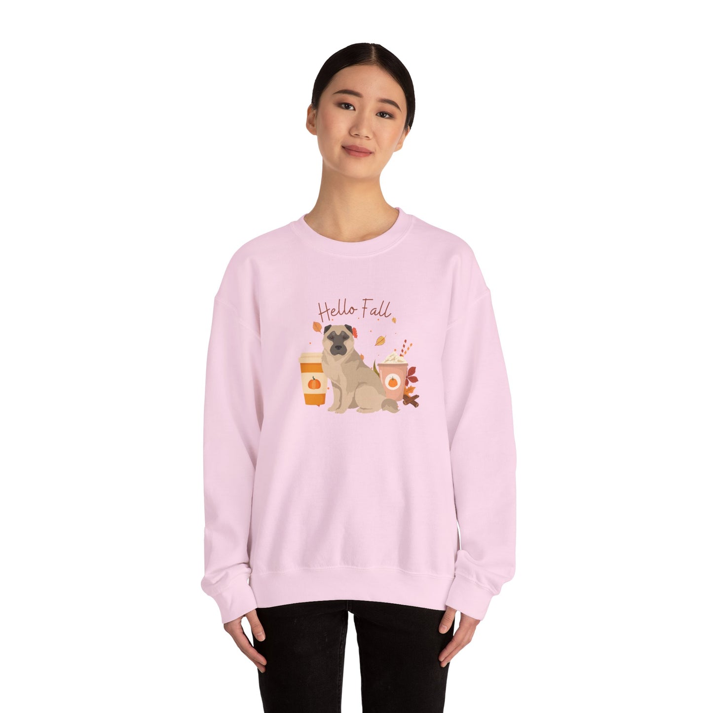 Gampr Dog Fall Unisex Heavy Blend Crewneck Sweatshirt