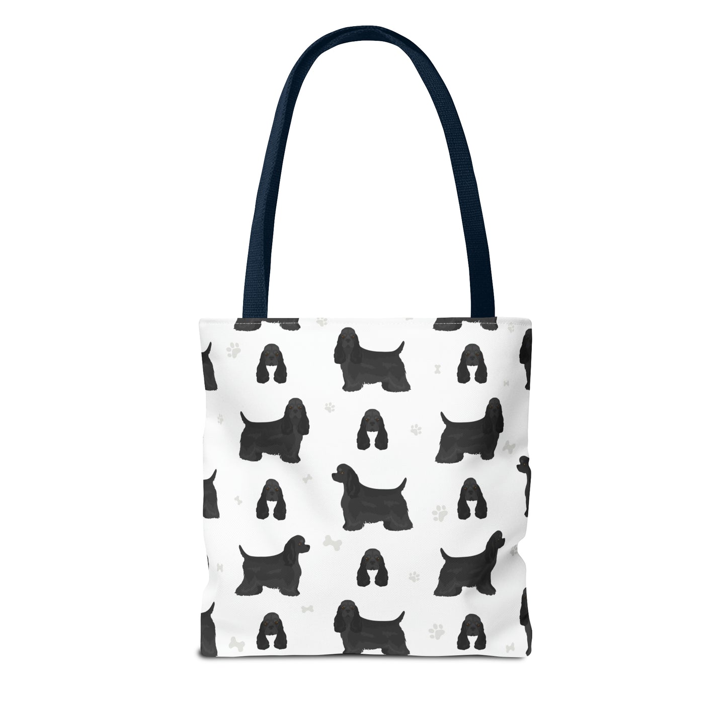 American Cocker Spaniel Dog Tote Bag, Cocker Spaniel Dog Mom Gift