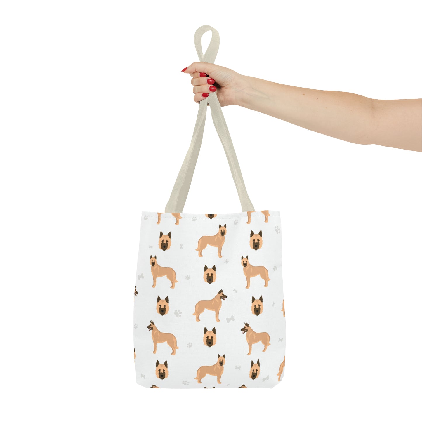 Belgian Laekenois Dog Tote Bag, Lakenois Dog Mom Gift