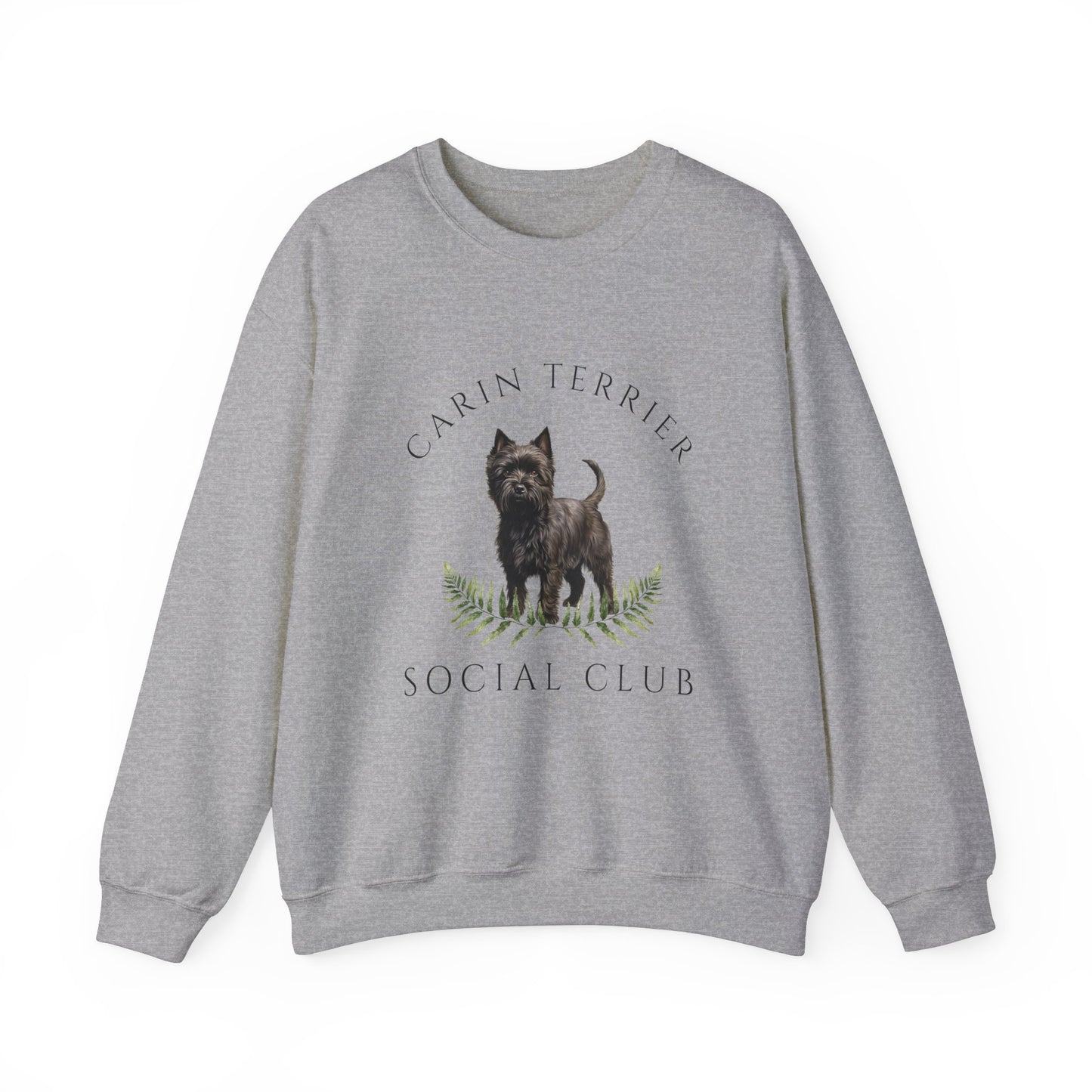 Cairn Terrier Dog Social Club Unisex Heavy Blend Crewneck Sweatshirt, Terrier Dog Mom Gift