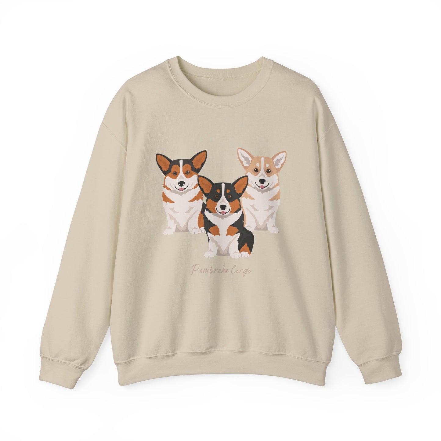 Pembroke Welsh Corgi Dog Unisex Heavy Blend Crewneck Sweatshirt, Corgi Mom, Corgi Gift, Corgi Lover