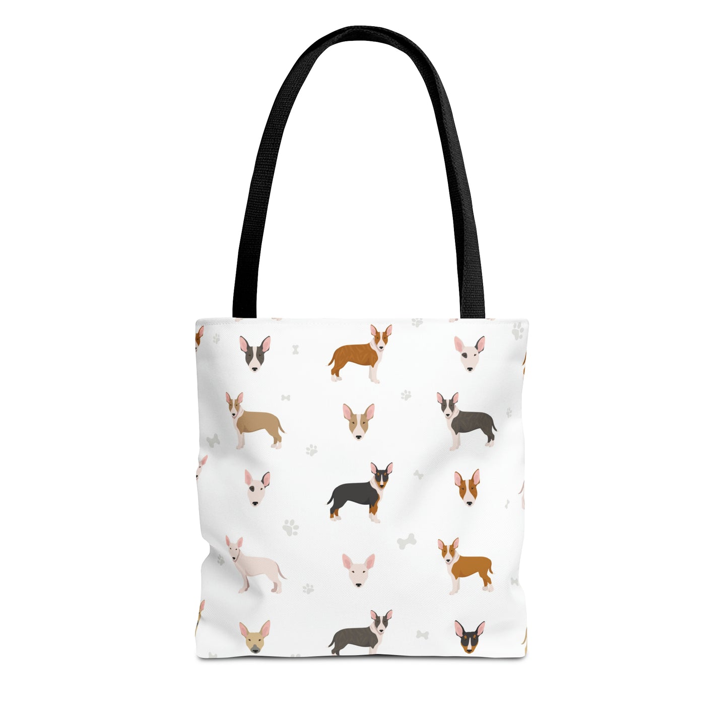 Bull Terrier Dog Tote Bag, Bull Terrier Dog Mom Gift