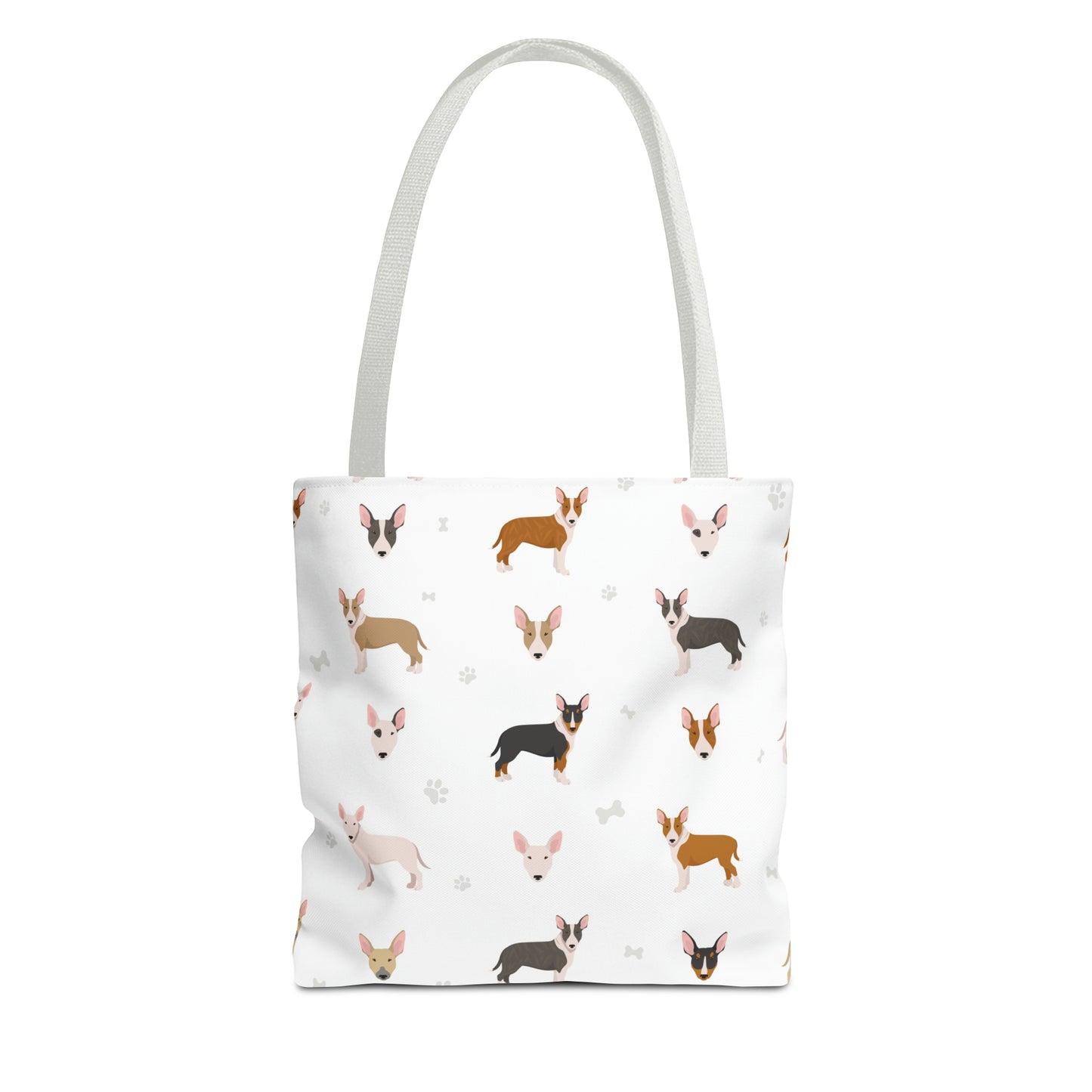 Bull Terrier Dog Tote Bag, Bull Terrier Dog Mom Gift