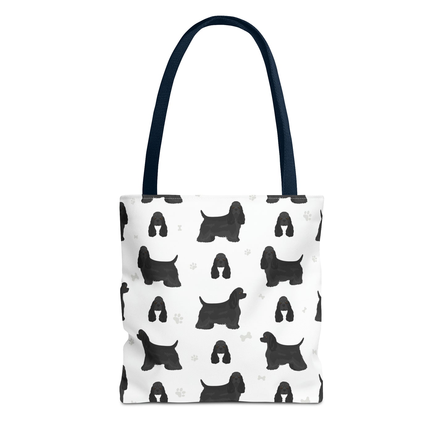 American Cocker Spaniel Dog Tote Bag, Cocker Spaniel Dog Mom Gift