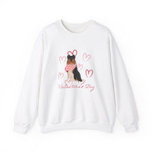 Load image into Gallery viewer, Collie Dog Valentines Day Unisex Heavy Blend Crewneck Sweatshirt
