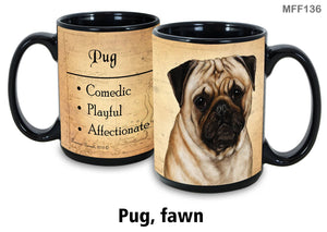 Pug Dog 15oz Mug